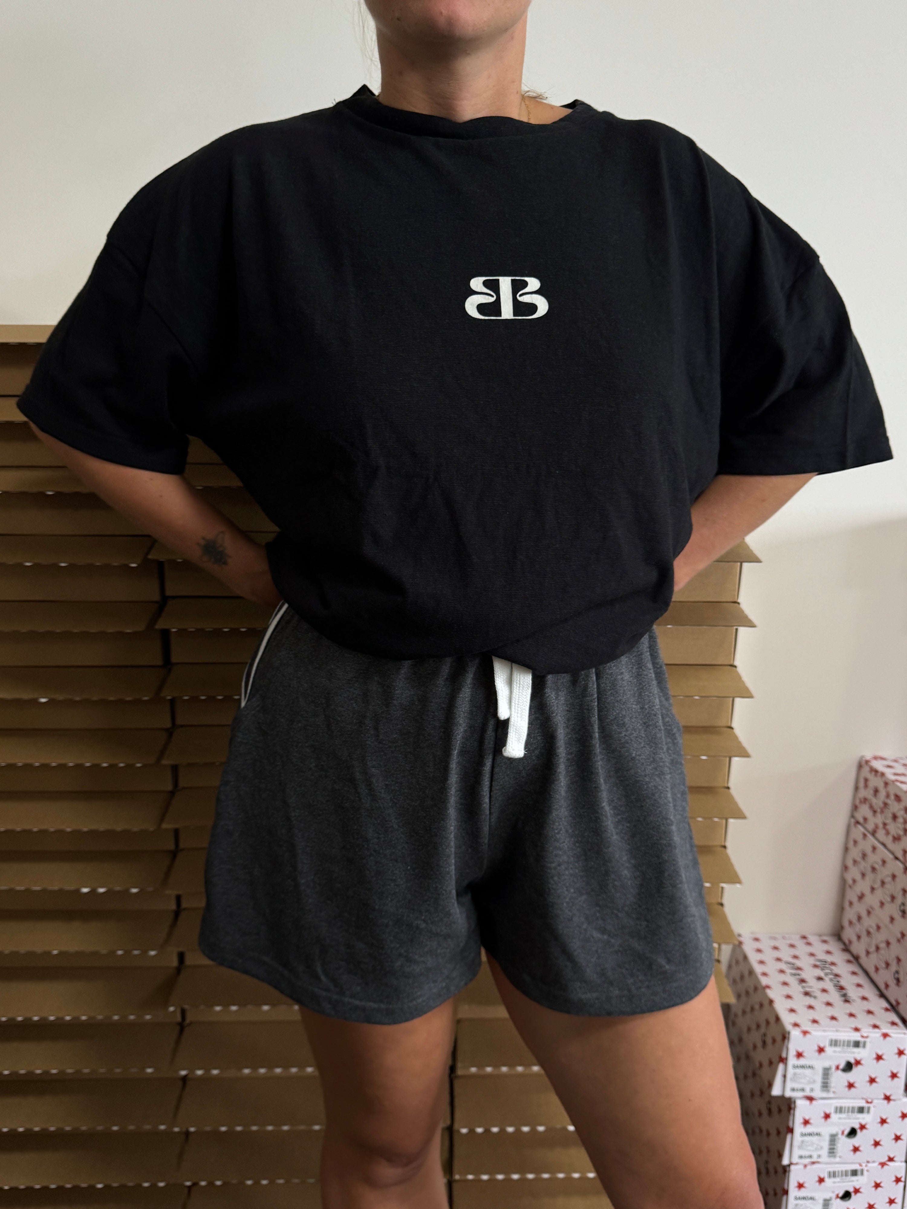 Everyday shorts - charcoal