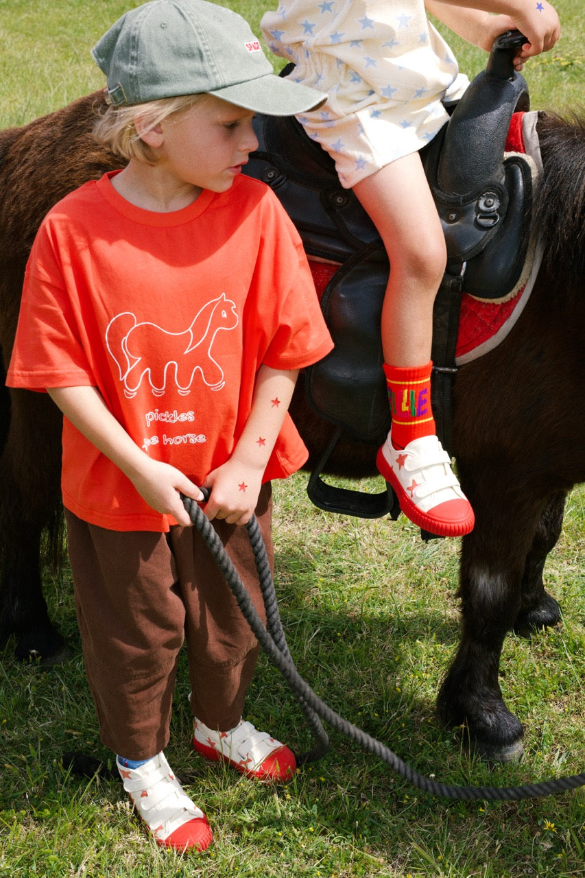 Relaxed tee - pickles the horse