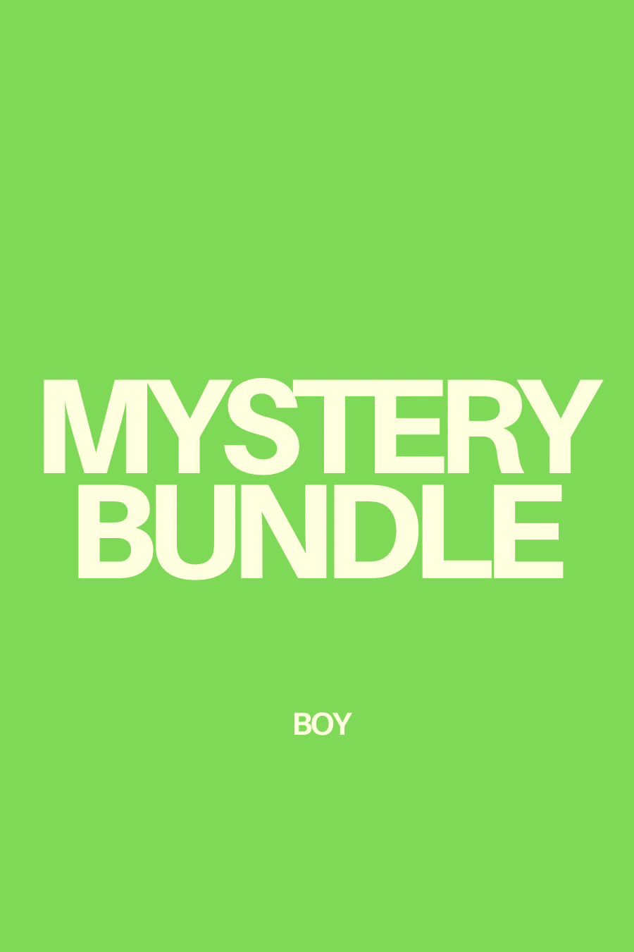 KIDS MYSTERY BUNDLE - BOY –By Billie