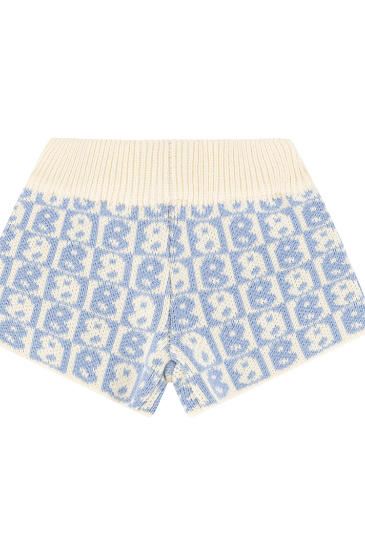 BB knit shorties - blue