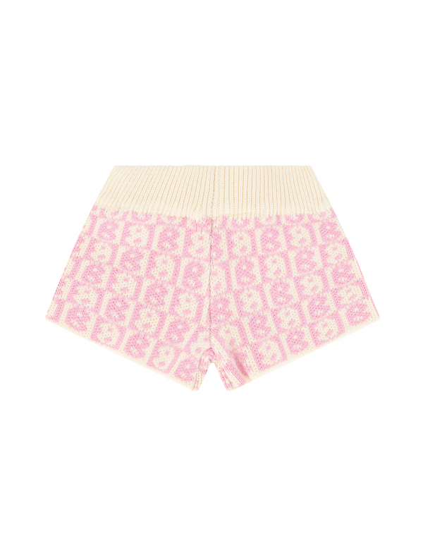 BB knit shorties - pink
