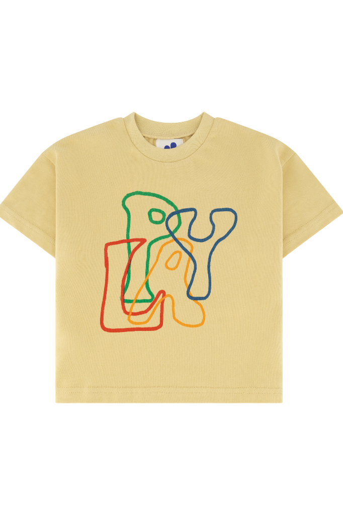 Play kids tee - mustard