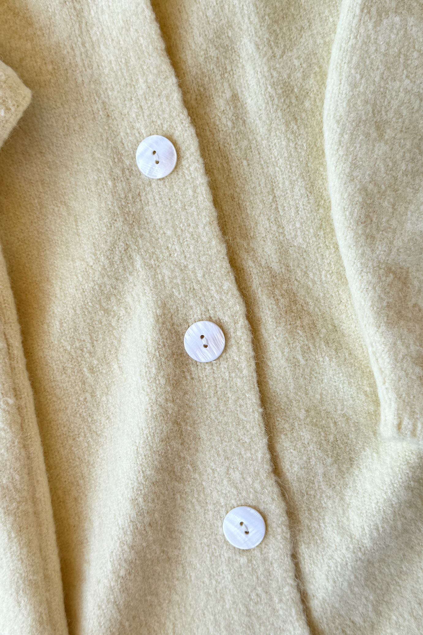 Sienna knit cardigan - butter