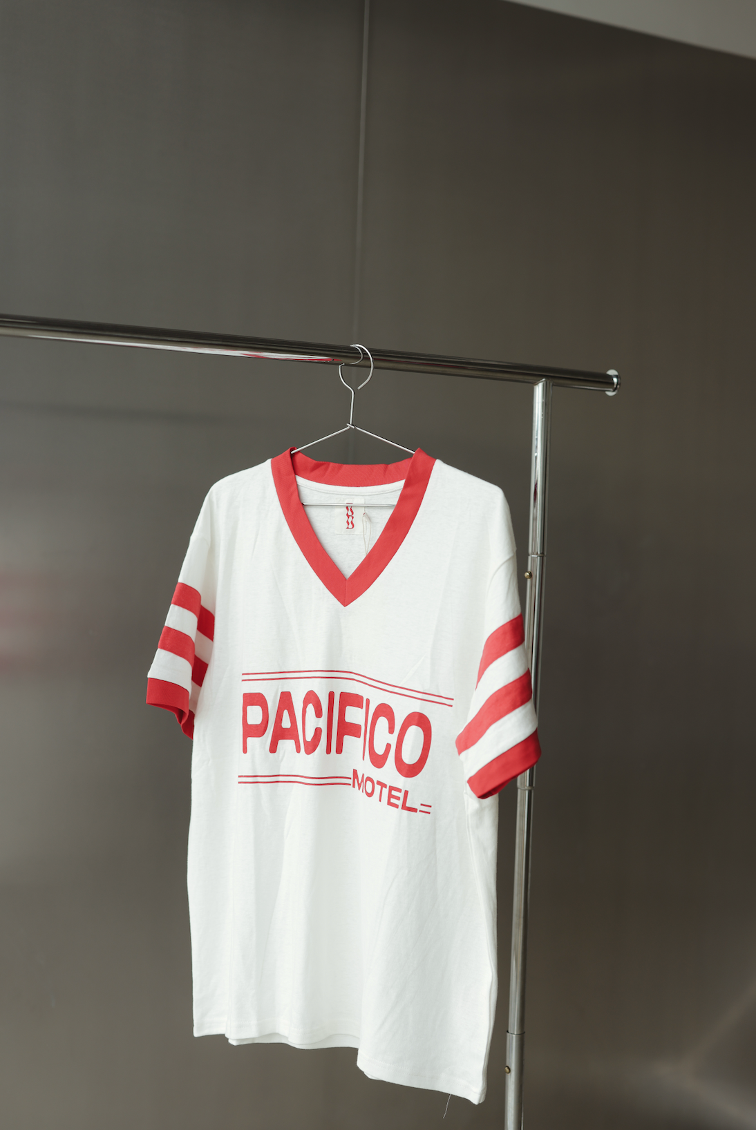 Vintage hemp/cotton tee - pacifico print