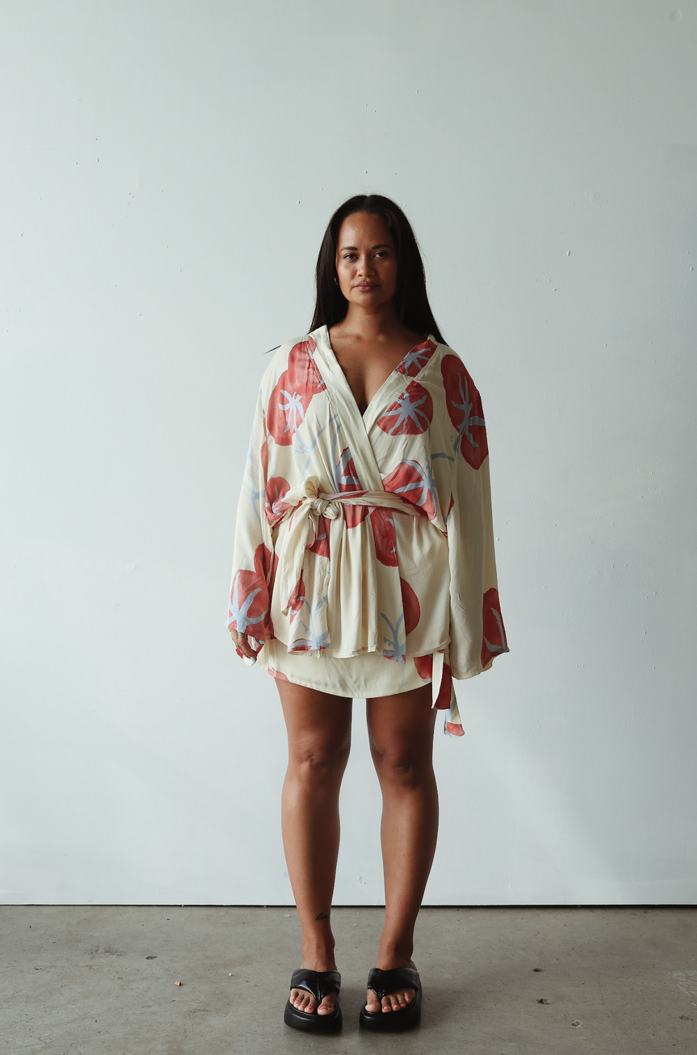 Sarong skirt - tomato print