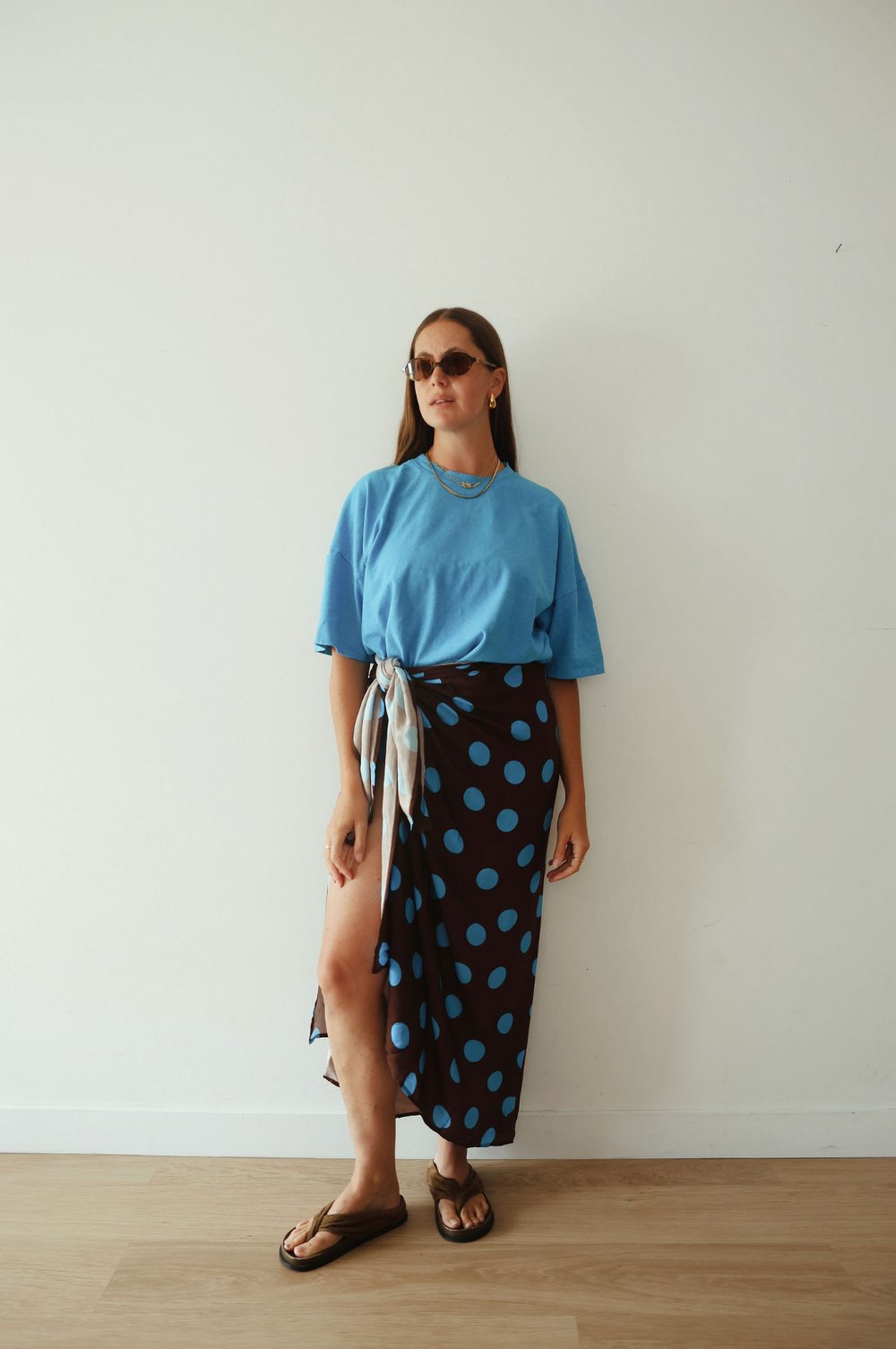 The sarong - polka dot
