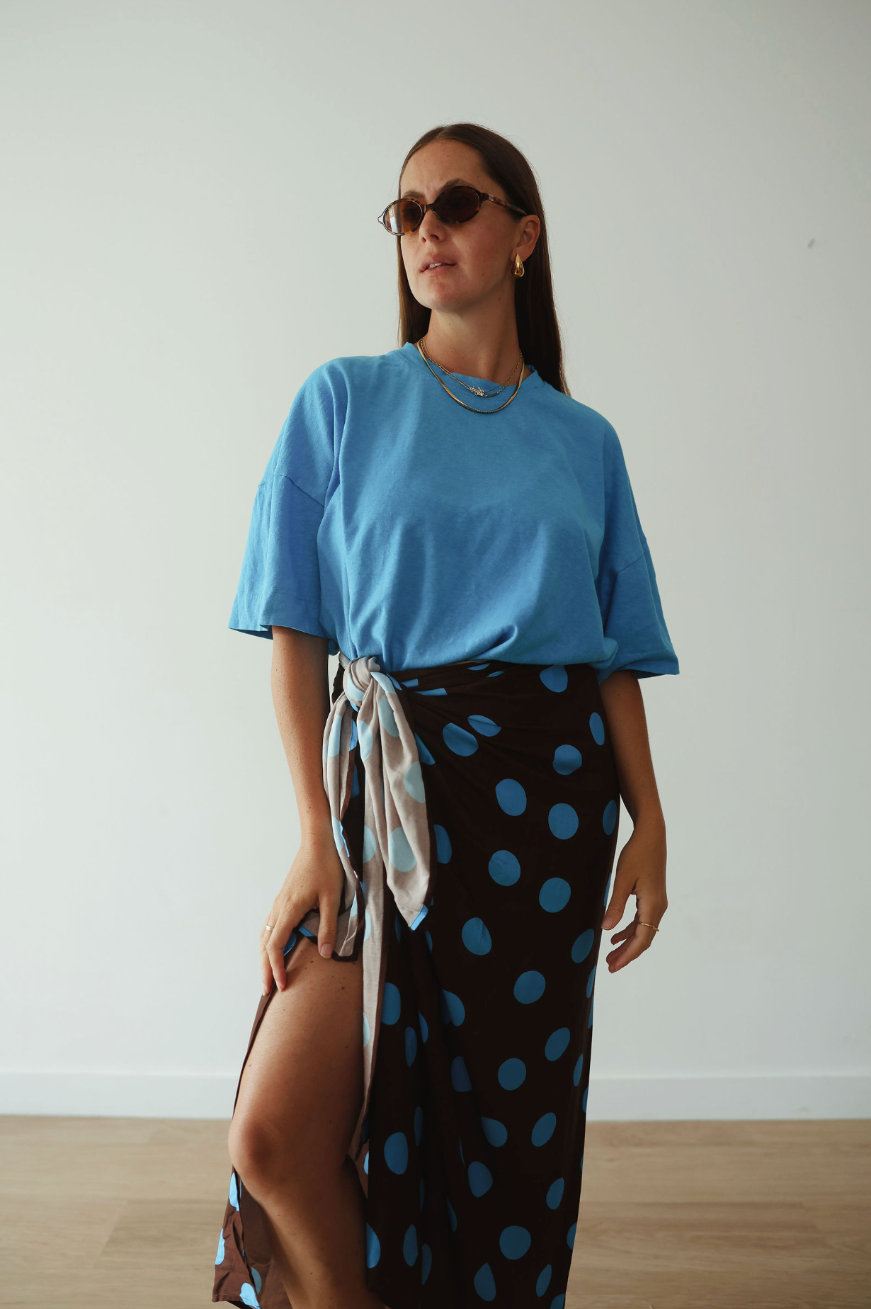 The sarong - polka dot