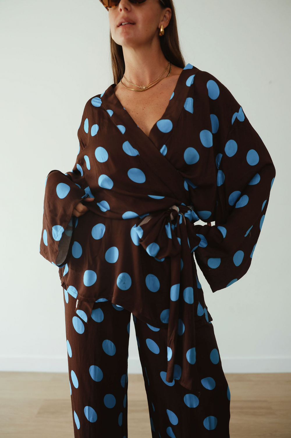 Luella kimono - polka dot