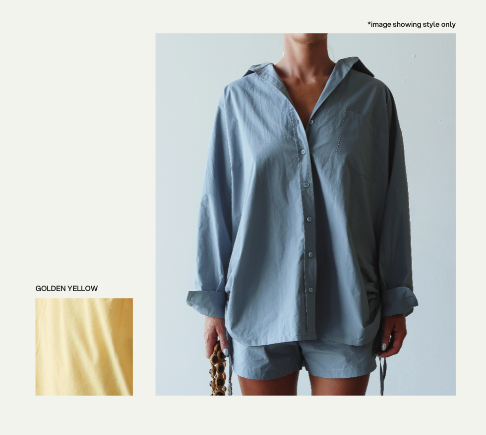 Celine shirt - golden yellow