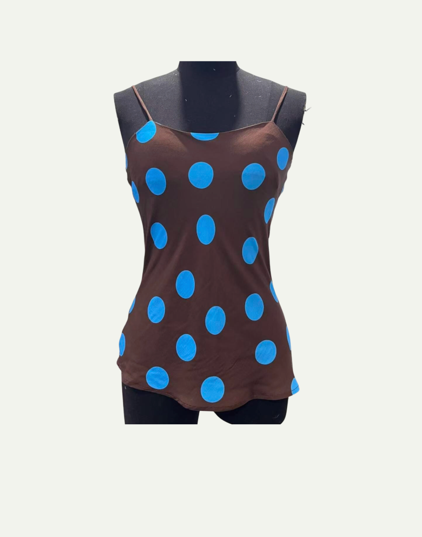 Thelma cami - polka dot