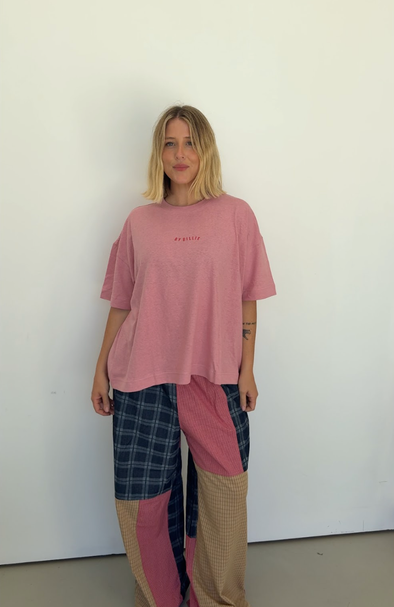 Olive checkerboard pant