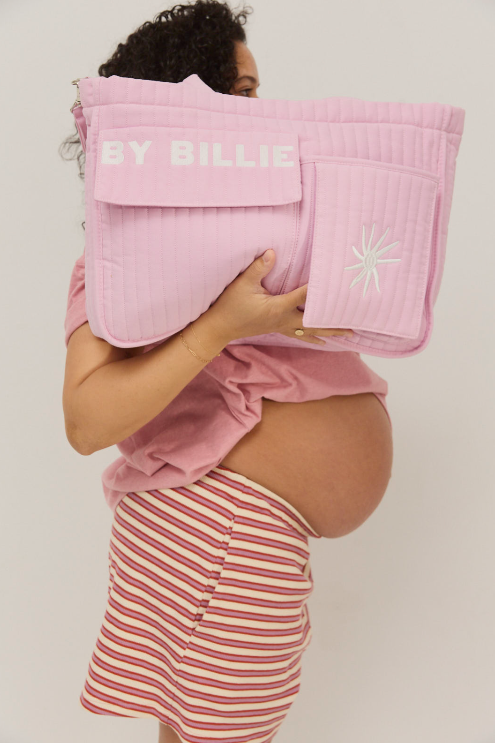 The By Billie baby bag - mauve