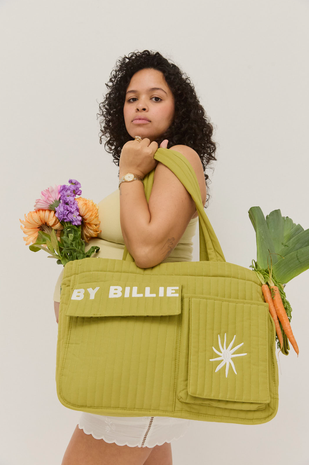 The By Billie baby bag - pear