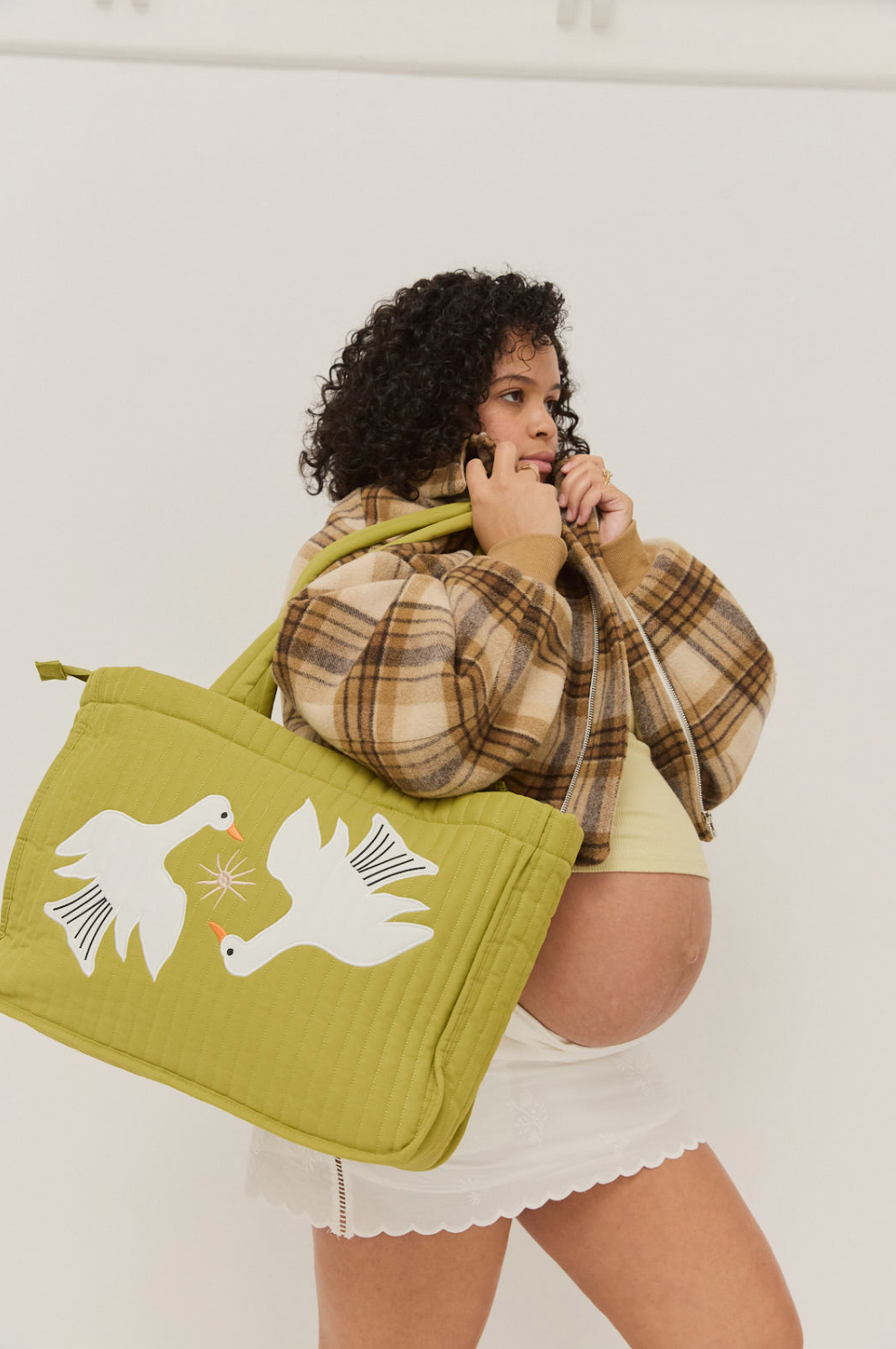 The By Billie baby bag - pear