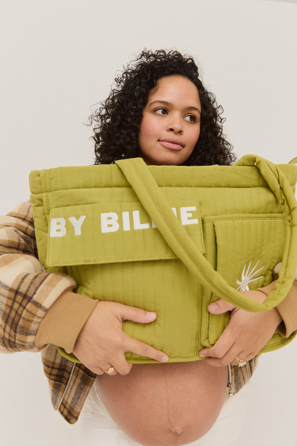 The By Billie baby bag - pear
