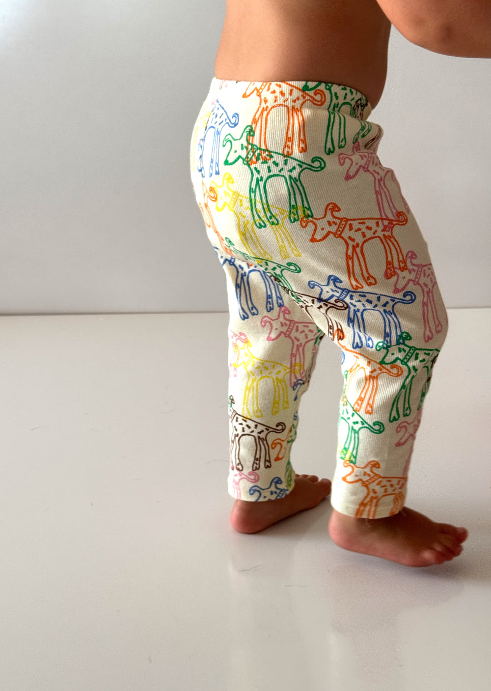 Ribbed cotton leggings - Dougie