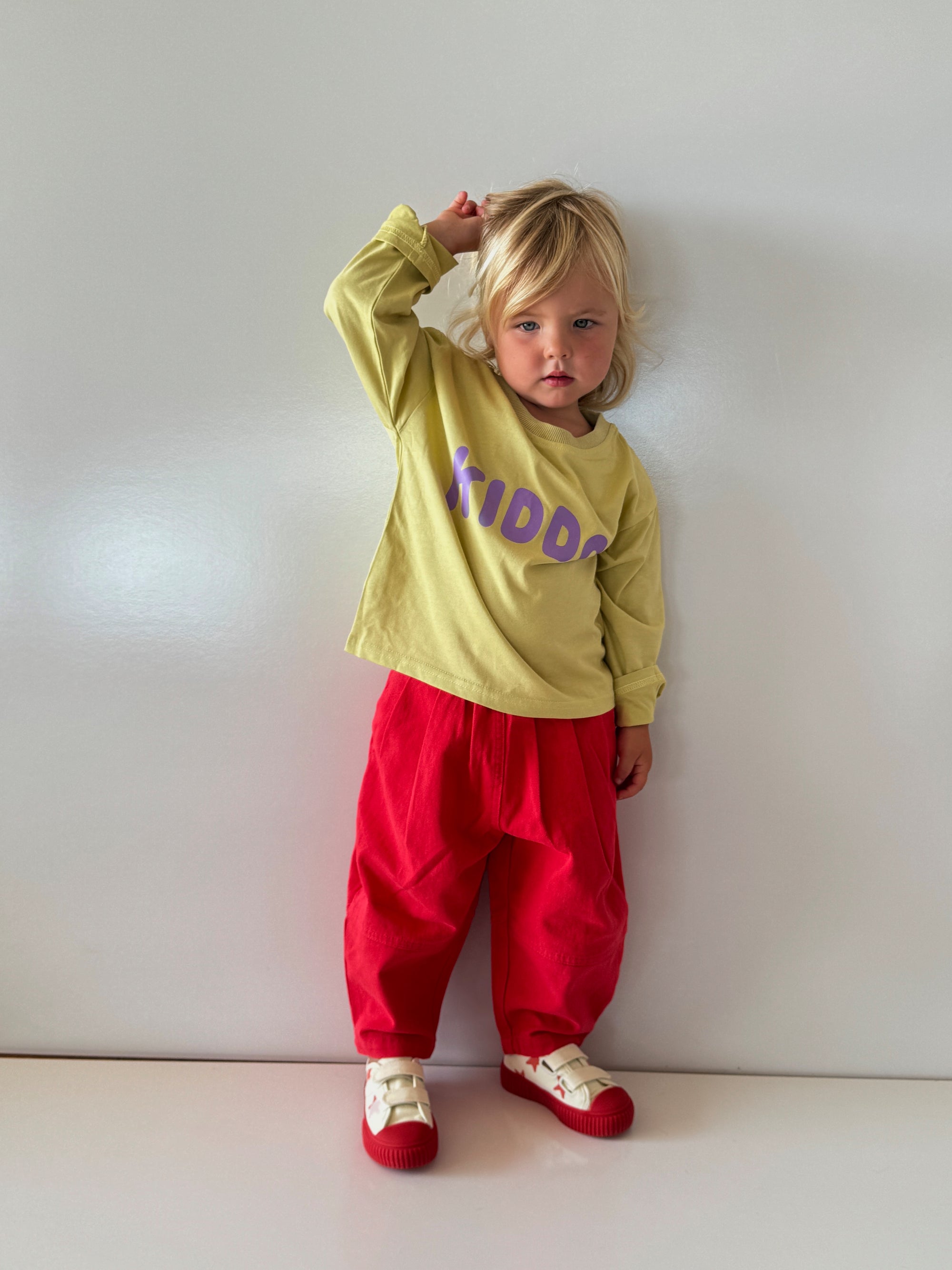 KIDDO long sleeve tee - apple