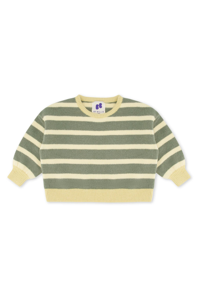 Bobby knit pullover - mineral green