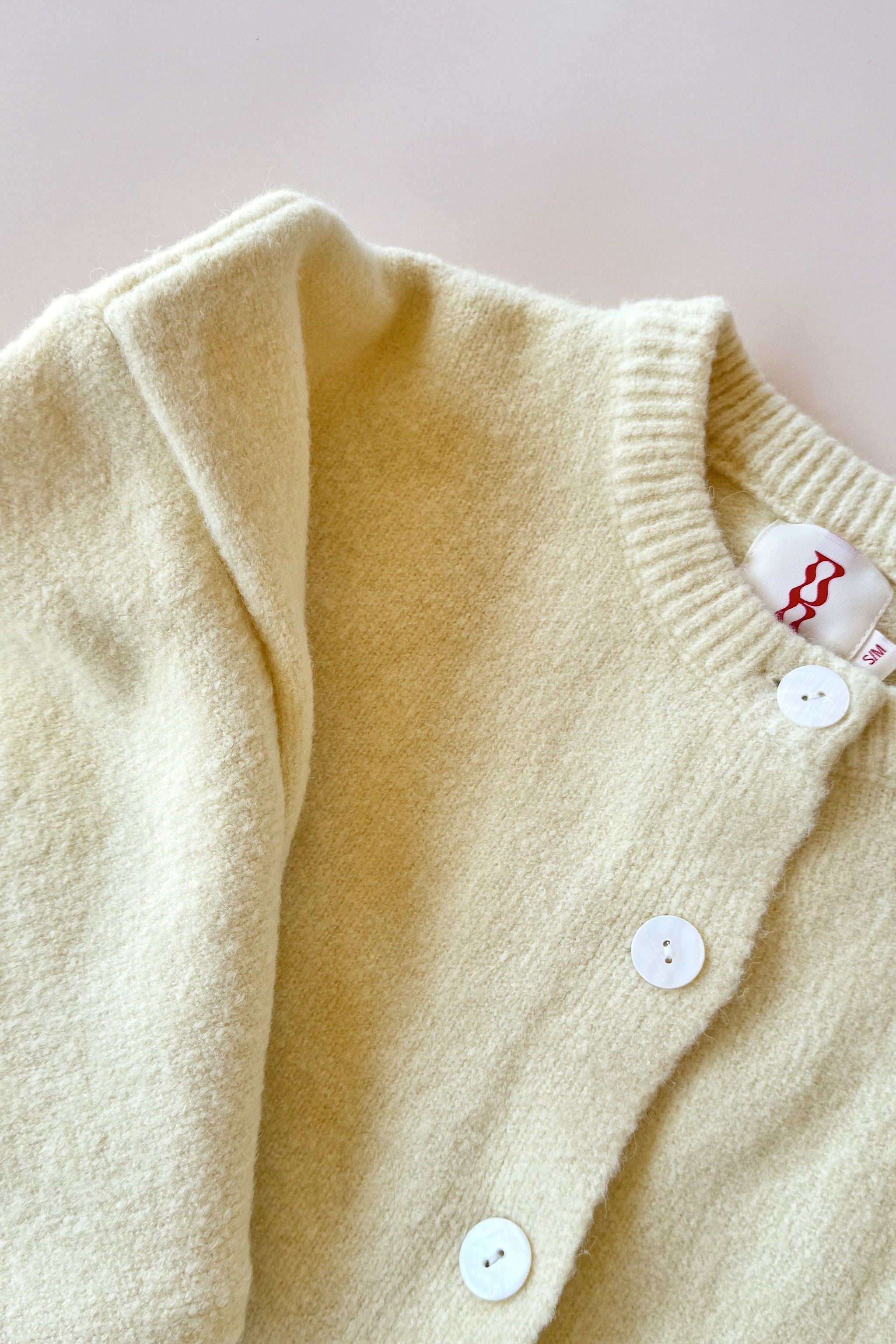 Sienna knit cardigan - butter