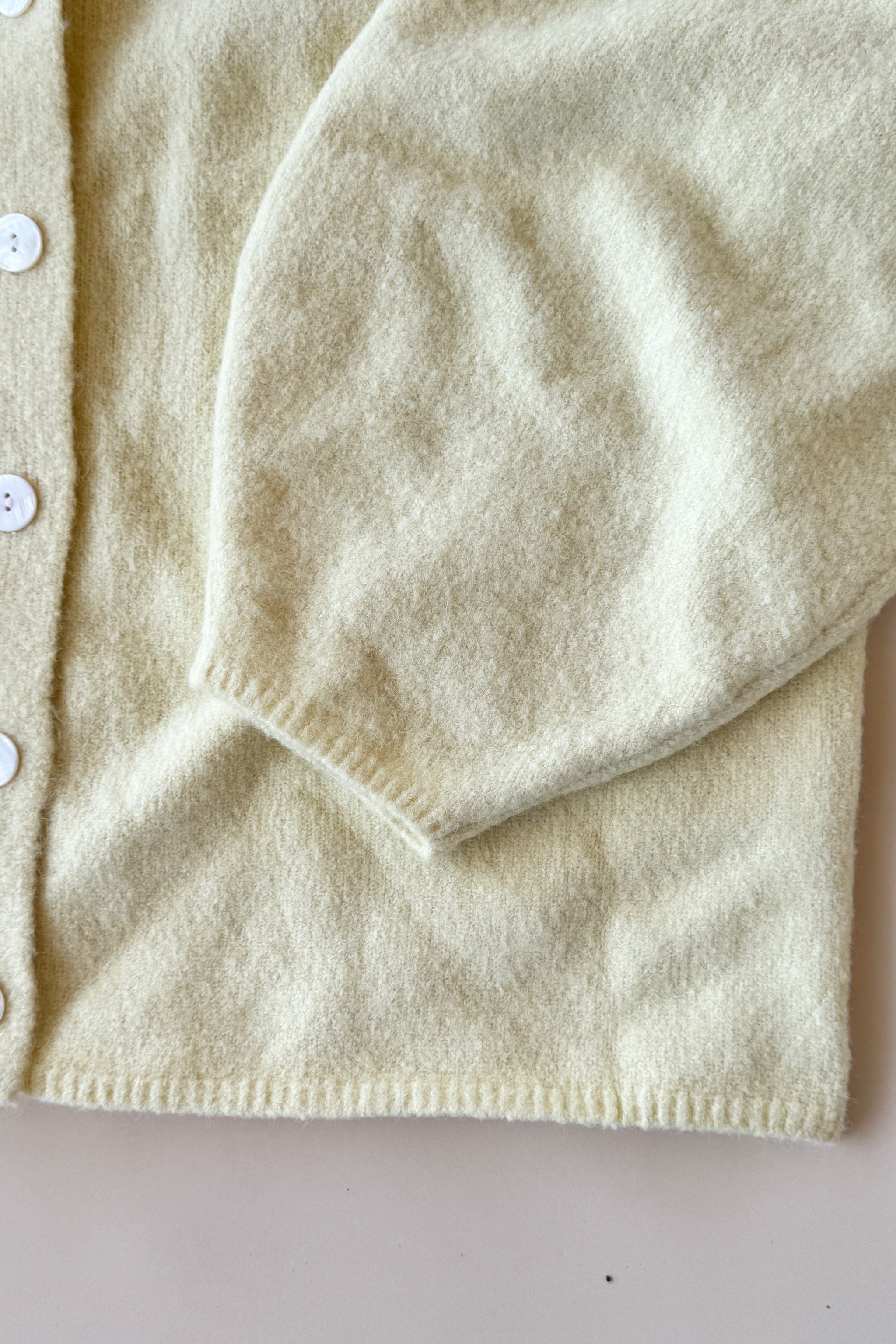 Sienna knit cardigan - butter