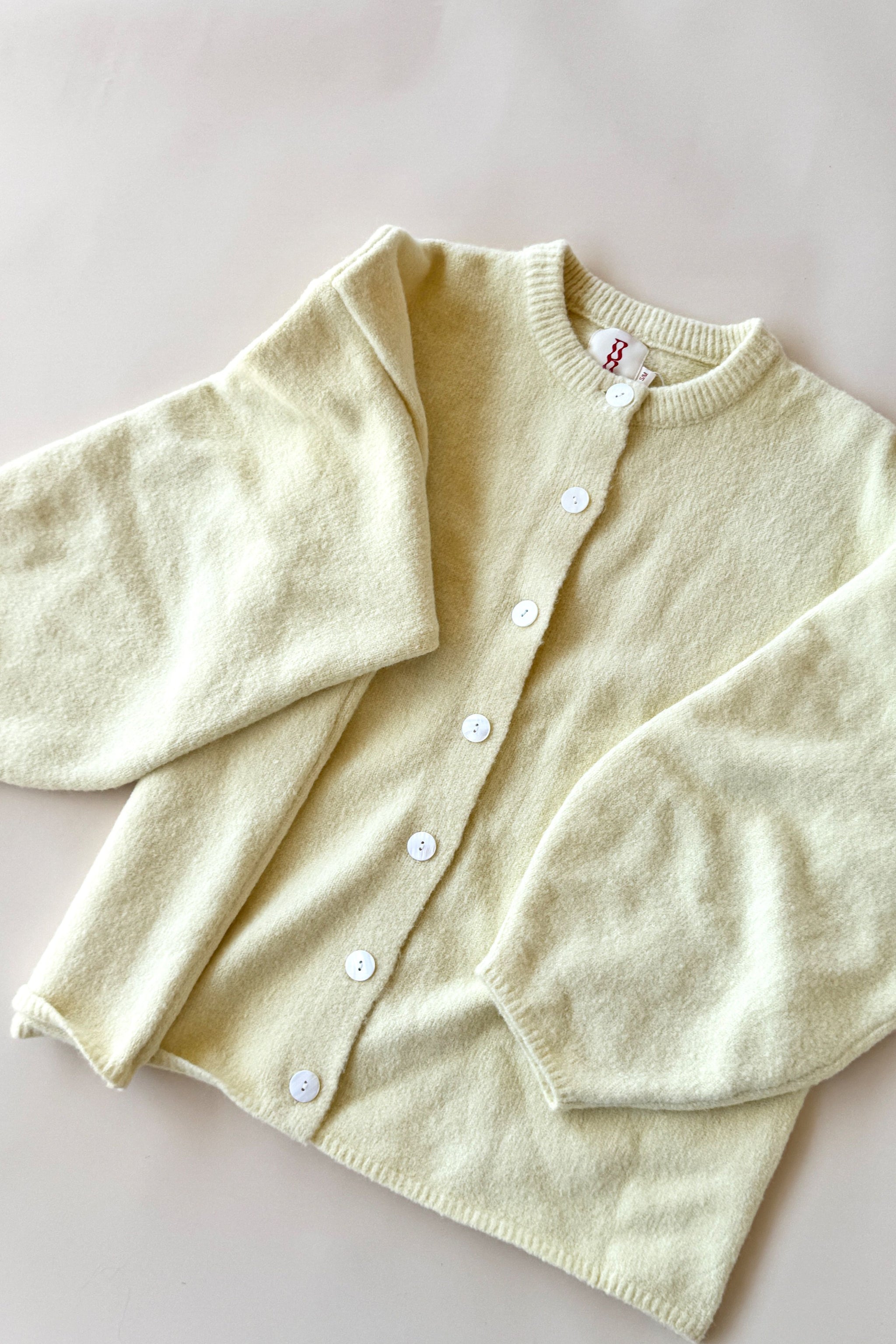 Sienna knit cardigan - butter