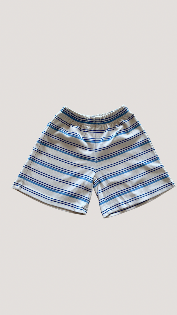 Rising Tides Stripe Shorts - Blue