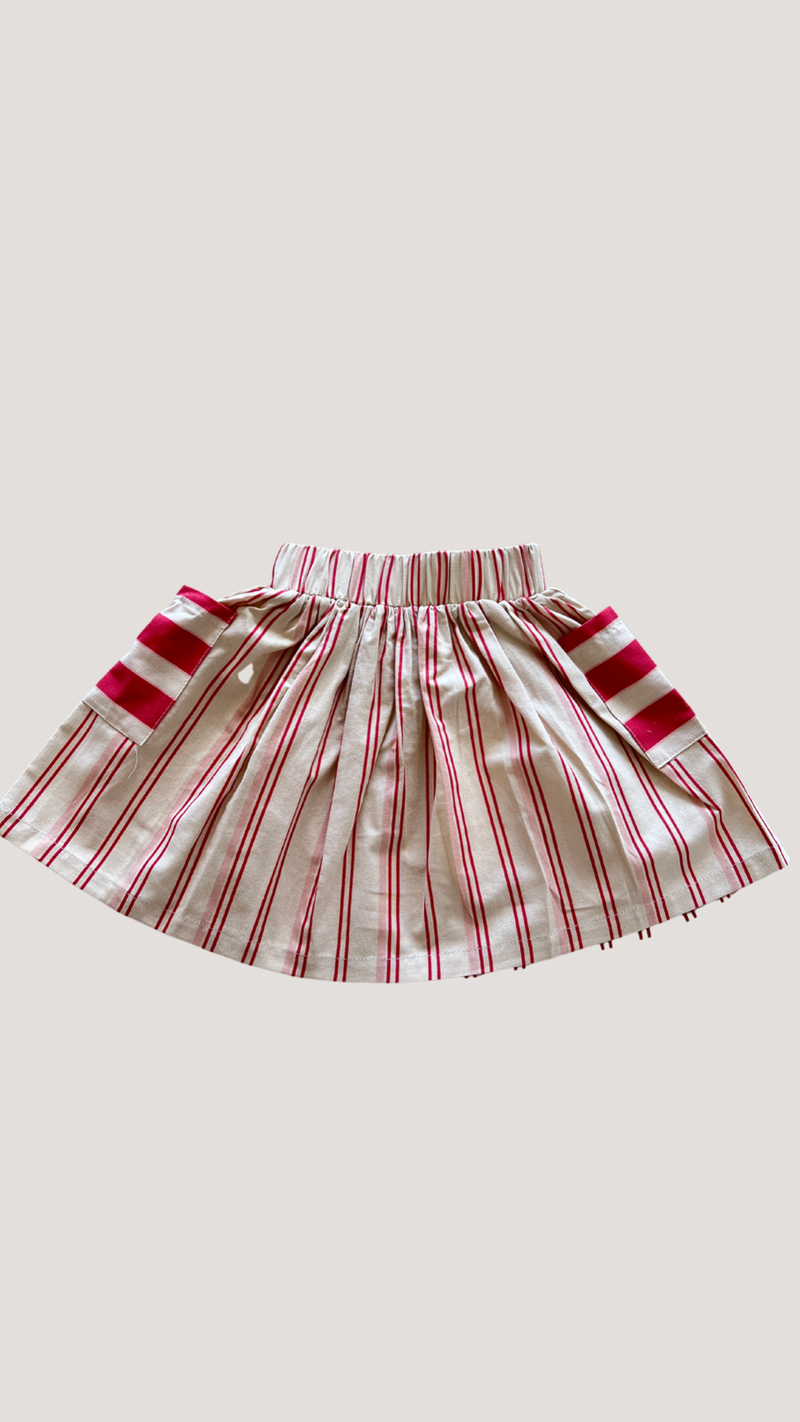 Lulu Skirt - Candy Stripe